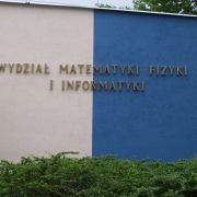 Budynek Wydziału Matematyki, Fizyki i Informatyki Budynek Wydziału Matematyki, Fizyki i Informatyki
